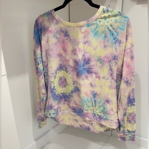 Onzie Pastel Tie-Dye Sweatshirt Size M/L